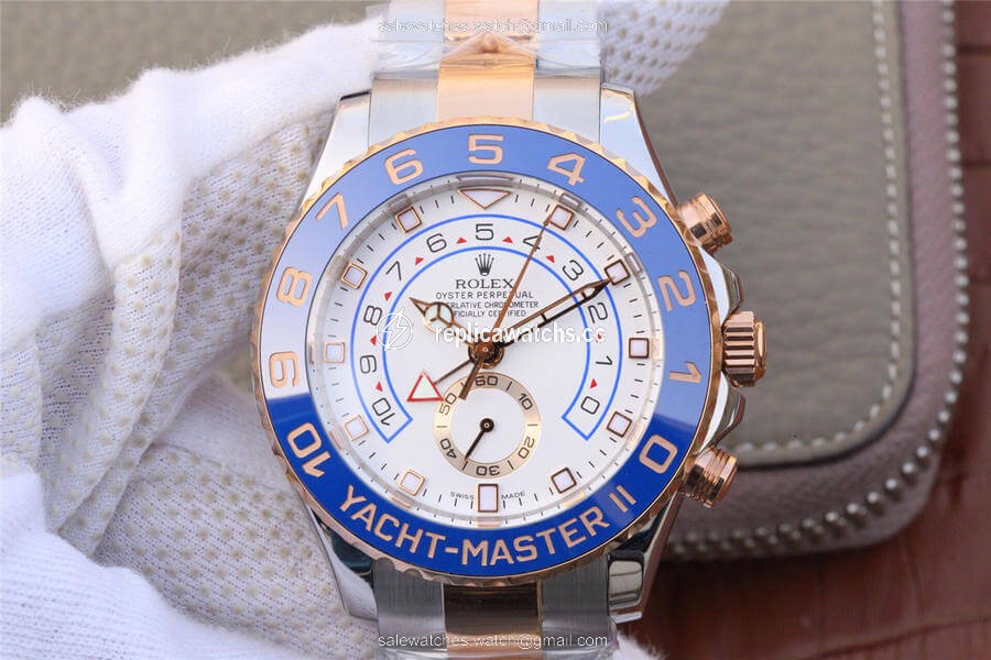 Replica Rolex Yacht-Master M116681-0002 JF Factory White Dial Replica Rolex Yacht-Master M116681-0002 JF Factory White Dial