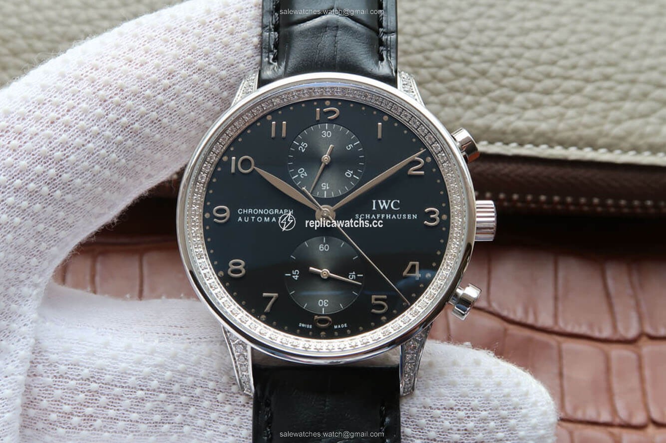 Replica IWC Portugieser IW371440 ZF Factory V2 Diamond Bezel Replica IWC Portugieser IW371440 ZF Factory V2 Diamond Bezel