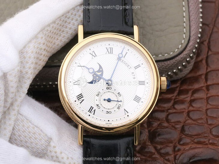Replica Breguet Classique Moonphase 4396 Yellow Gold White Dial Replica Breguet Classique Moonphase 4396 Yellow Gold White Dial