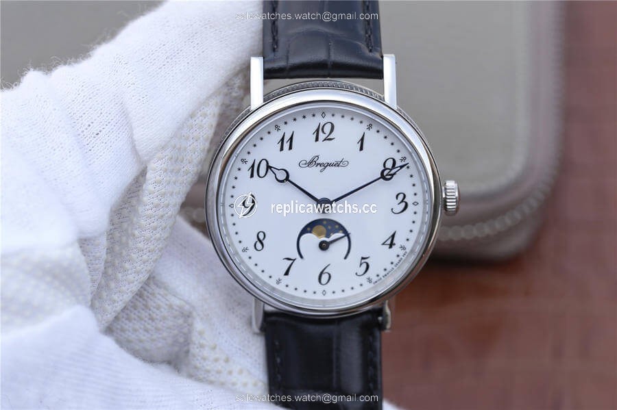 Replica Breguet Classique Moonphase 9087BB/29/964 TW Factory White Dial Replica Breguet Classique Moonphase 9087BB/29/964 TW Factory White Dial