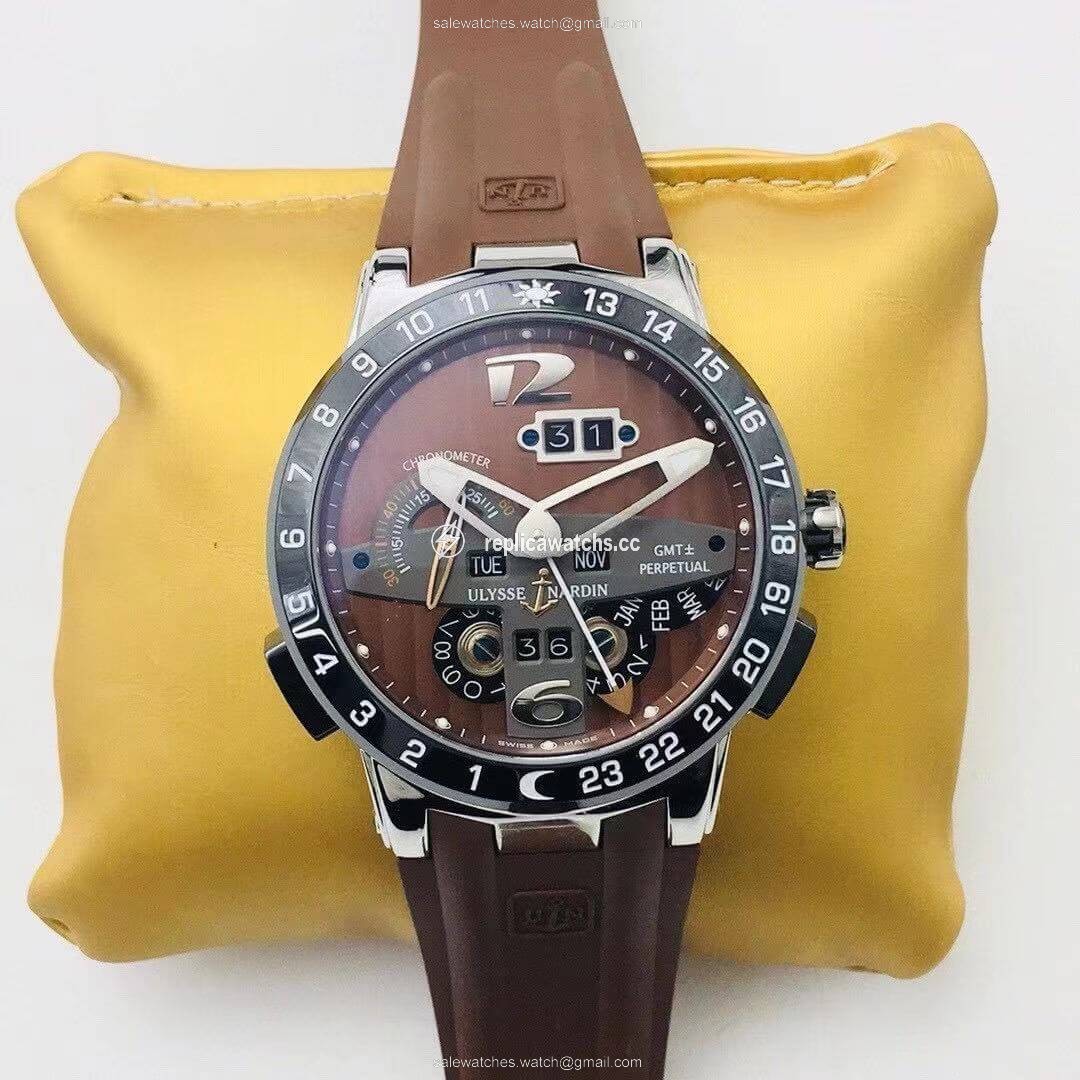 Replica Ulysse Nardin El Toro 322-00 TW Factory Ceramics Brown Dial Replica Ulysse Nardin El Toro 322-00 TW Factory Ceramics Brown Dial