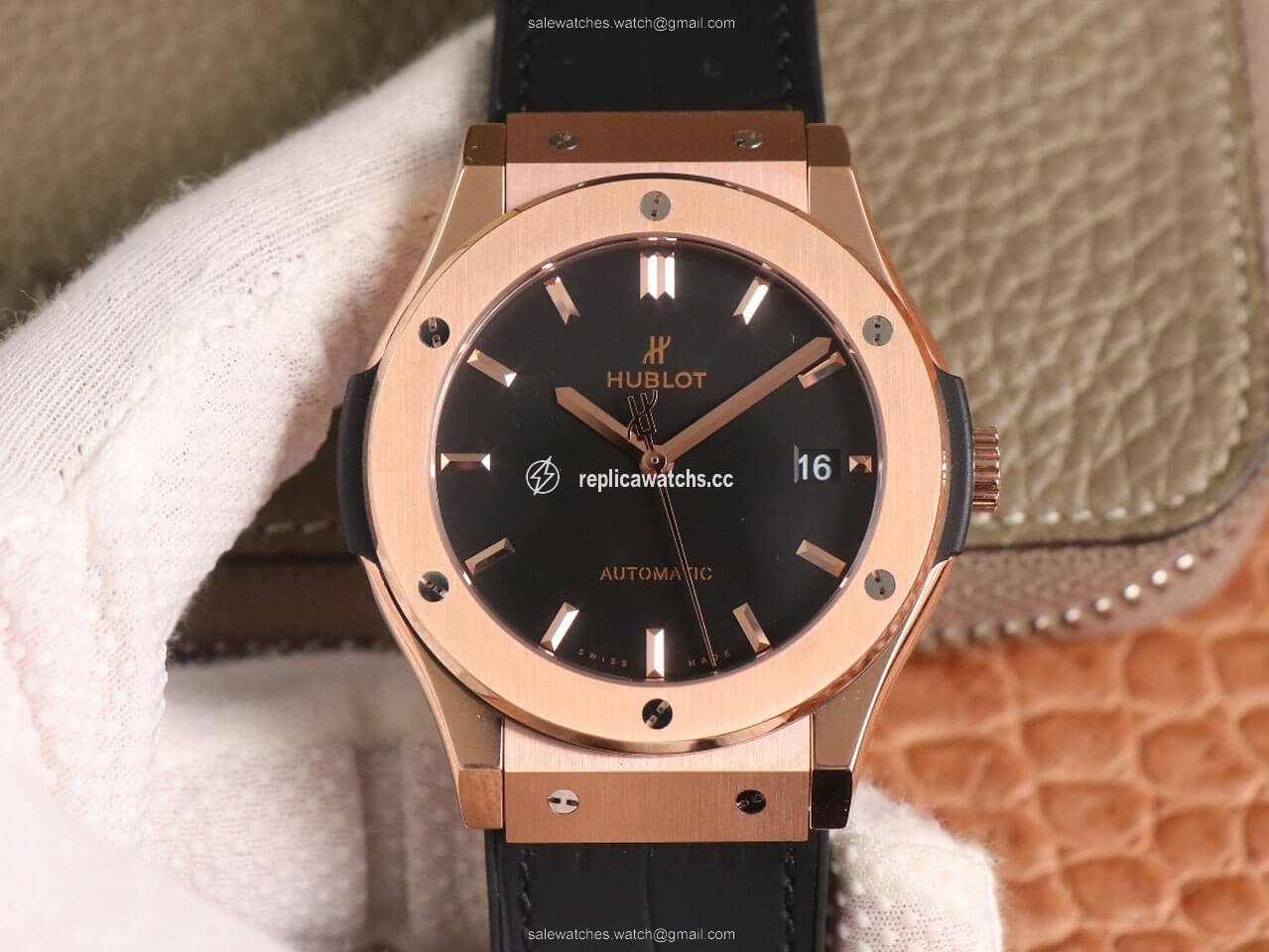 Replica Hublot Classic Fusion 511.OX.1181.LR WWF Factory Rose Gold Black Dial Replica Hublot Classic Fusion 511.OX.1181.LR WWF Factory Rose Gold Black Dial