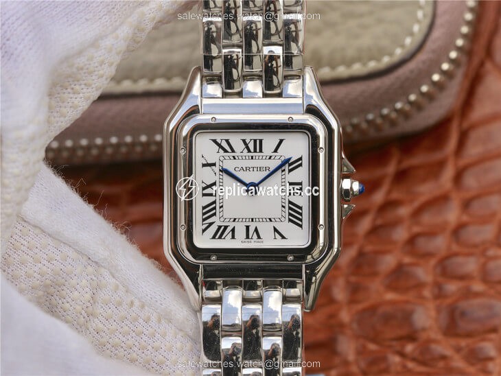 Replica Cartier Panthere De Medium Ladies WSPN0007 GF Factory Silver Dial Replica Cartier Panthere De Medium Ladies WSPN0007 GF Factory Silver Dial