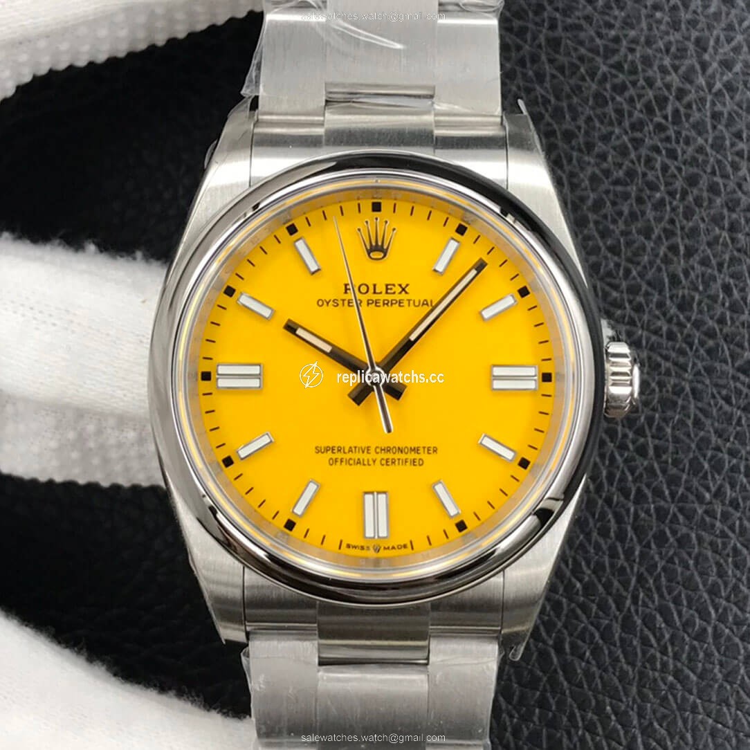 Replica Rolex Oyster Perpetual M126000-0004 36MM EW Factory Yellow Dial Replica Rolex Oyster Perpetual M126000-0004 36MM EW Factory Yellow Dial