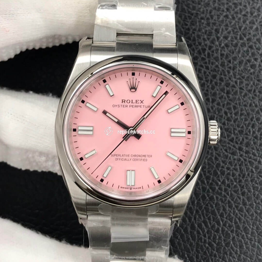 Replica Rolex Oyster Perpetual M126000-0008 36MM EW Factory Candy Pink Dial Replica Rolex Oyster Perpetual M126000-0008 36MM EW Factory Candy Pink Dial