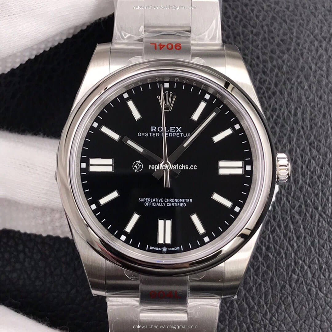 Replica Rolex Oyster Perpetual M124300-0002 41MM EW Factory Black Dial Replica Rolex Oyster Perpetual M124300-0002 41MM EW Factory Black Dial