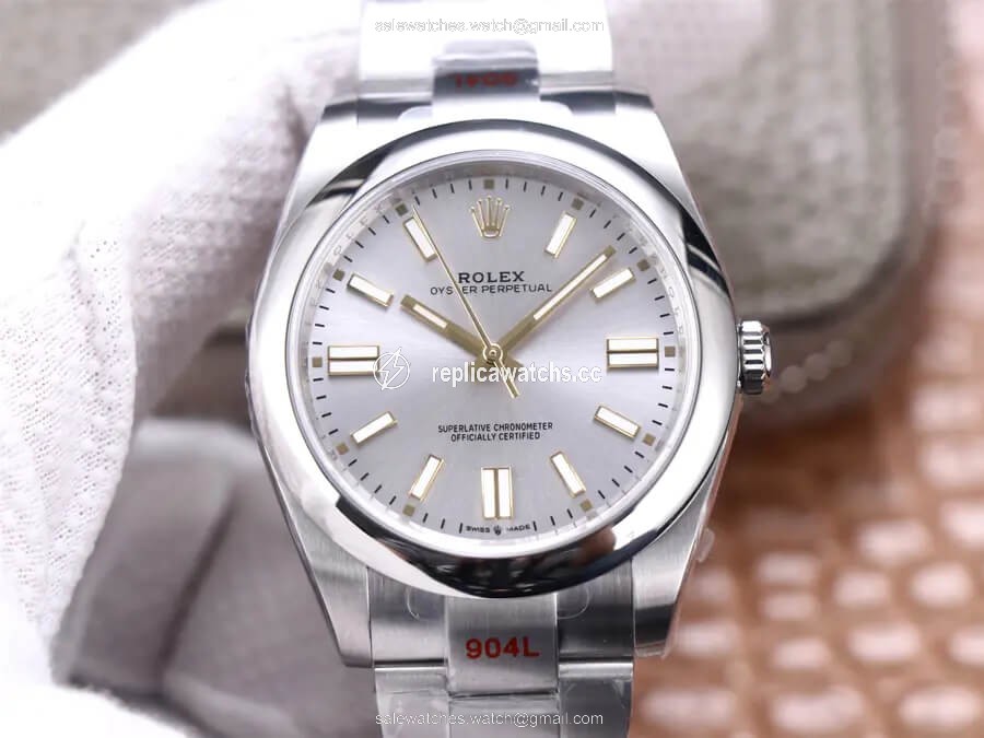 Replica Rolex Oyster Perpetual M124300-0001 41MM EW Factory Silver Dial Replica Rolex Oyster Perpetual M124300-0001 41MM EW Factory Silver Dial