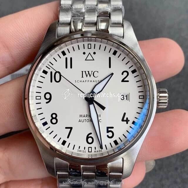 Replica IWC Pilot IW327012 V7 Factory White Dial Replica IWC Pilot IW327012 V7 Factory White Dial