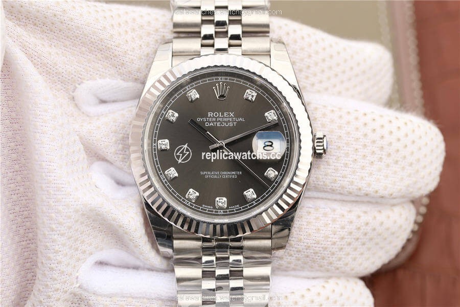 Replica Rolex Datejust M126334-0006 EW Factory Grey Dial Replica Rolex Datejust M126334-0006 EW Factory Grey Dial