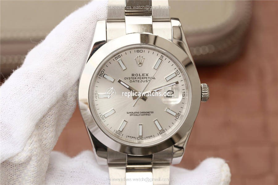 Replica Rolex Datejust M126300-0005 EW Factory White Dial Replica Rolex Datejust M126300-0005 EW Factory White Dial