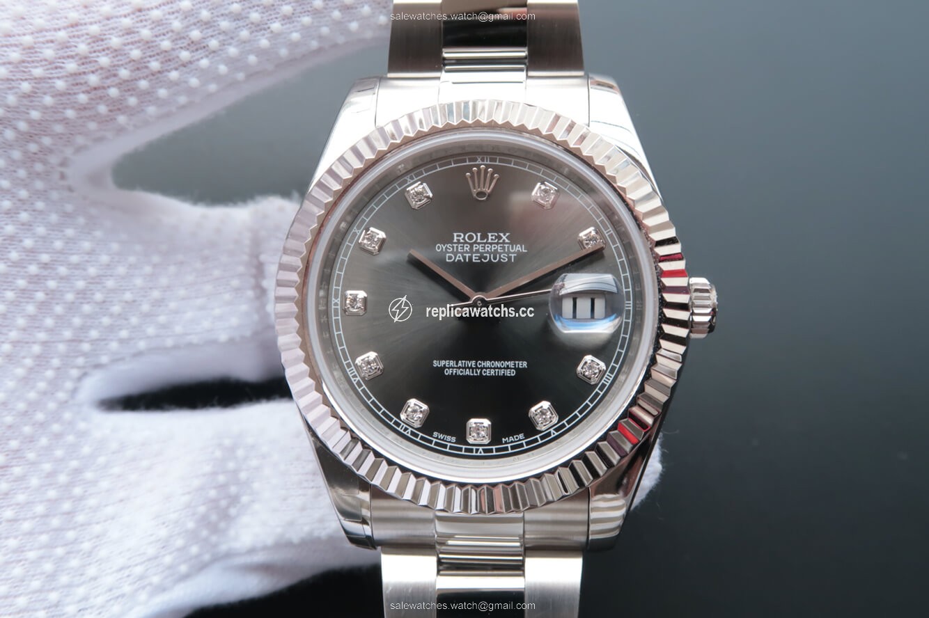 Replica Rolex Datejust M126334-0005 EW Factory Grey Dial Replica Rolex Datejust M126334-0005 EW Factory Grey Dial