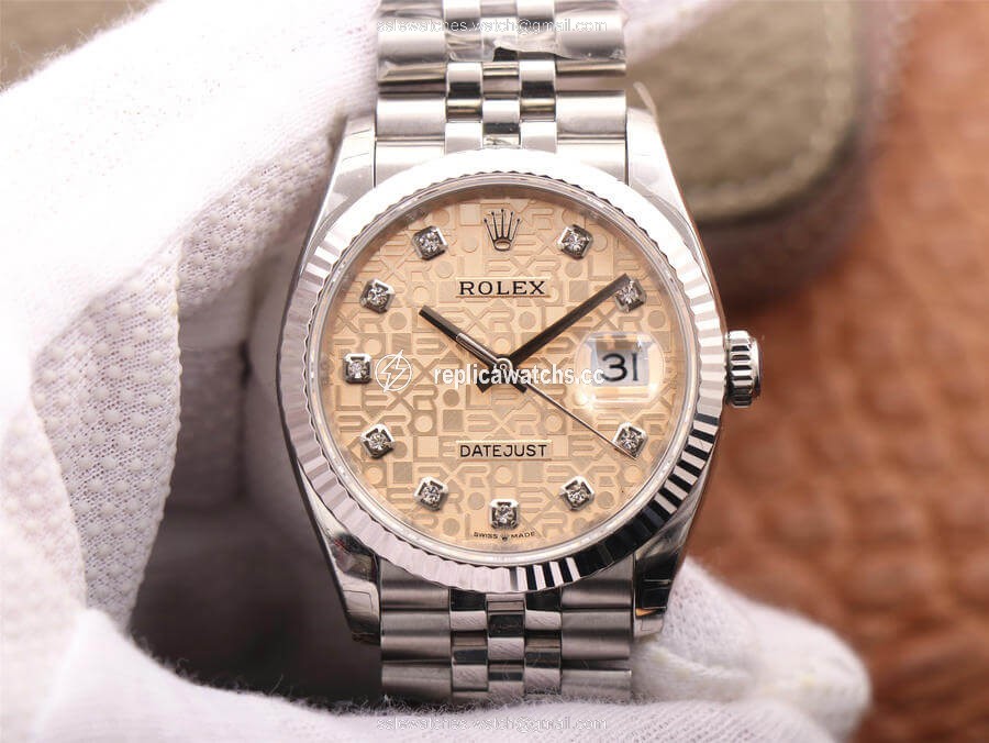 Replica Rolex Datejust M126234-0023 36MM EW Factory Diamond-Studded Dial Replica Rolex Datejust M126234-0023 36MM EW Factory Diamond-Studded Dial