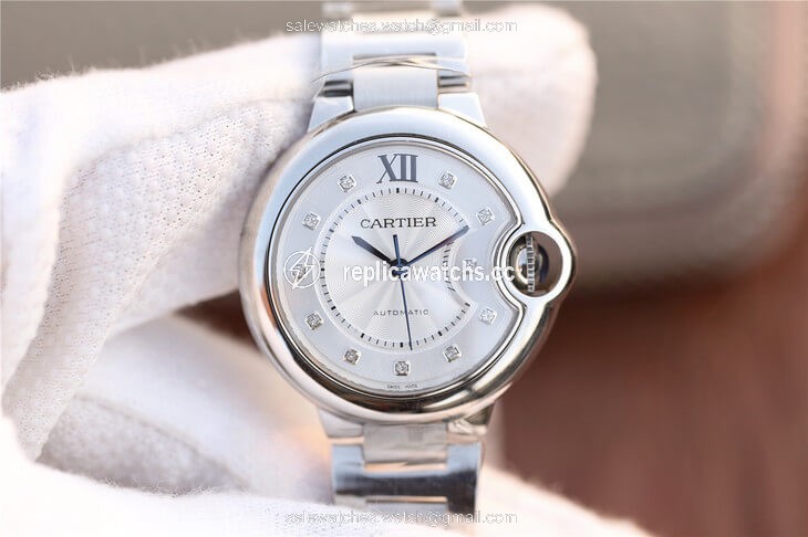 Replica Ballon Bleu De Cartier WE902074 V6 Factory Diamond Silverr Dial Replica Ballon Bleu De Cartier WE902074 V6 Factory Diamond Silverr Dial