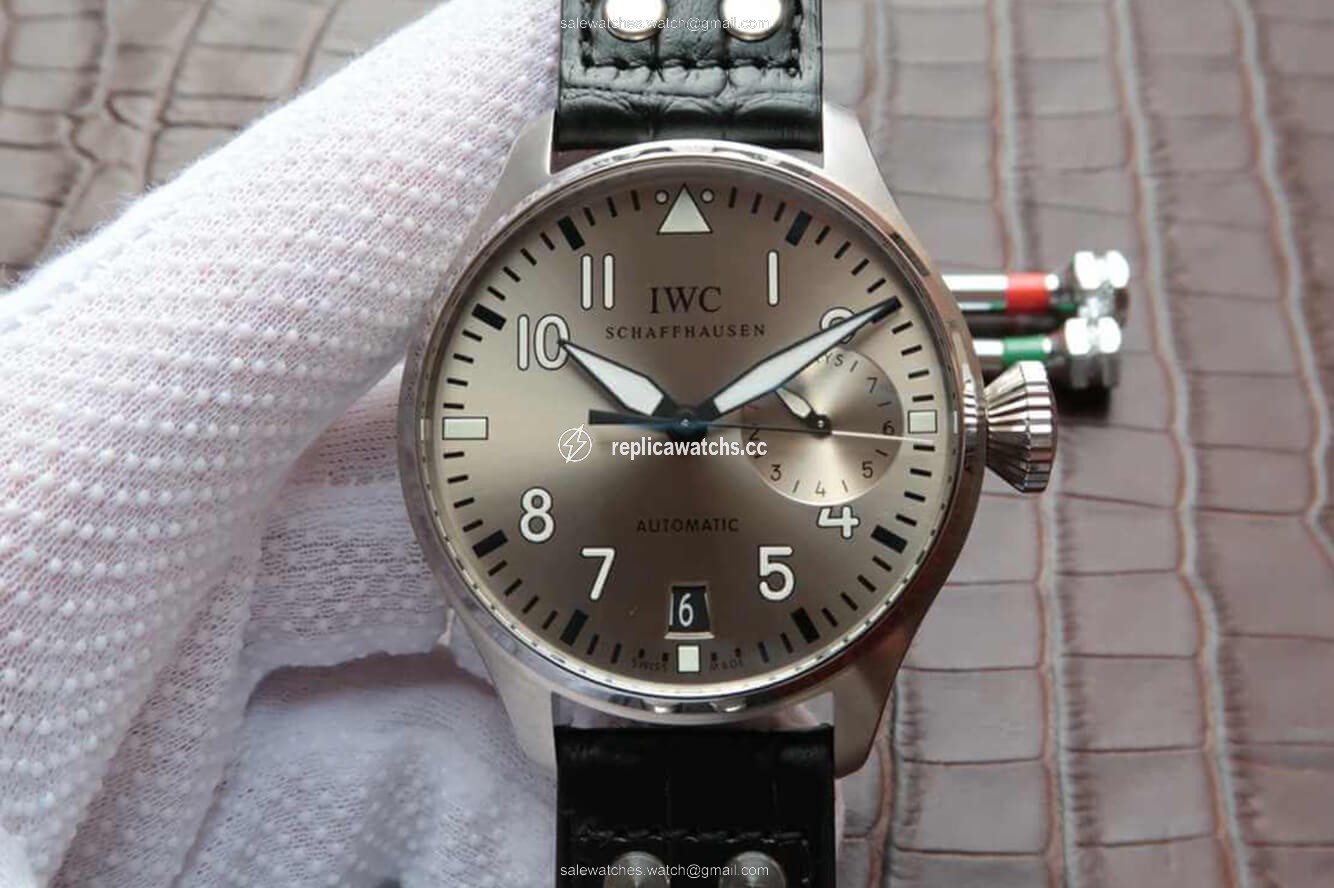 Replica IWC Big Pilot IW500906 ZF Factory Rhodium Dial Replica IWC Big Pilot IW500906 ZF Factory Rhodium Dial