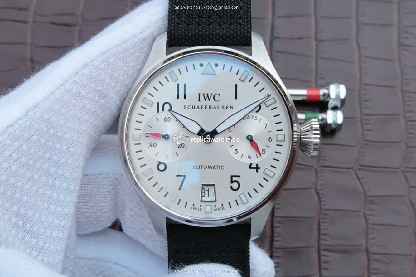 Replica IWC Pilot 3777 Limited Edition ZF Factory White Dial Replica IWC Pilot 3777 Limited Edition ZF Factory White Dial