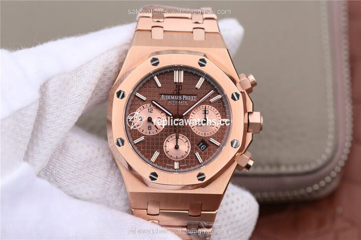 Replica Audemars Piguet Royal Oak Chronograph 26331OR.OO.1220OR.02 OM Factory Brown Dial Replica Audemars Piguet Royal Oak Chronograph 26331OR.OO.1220OR.02 OM Factory Brown Dial