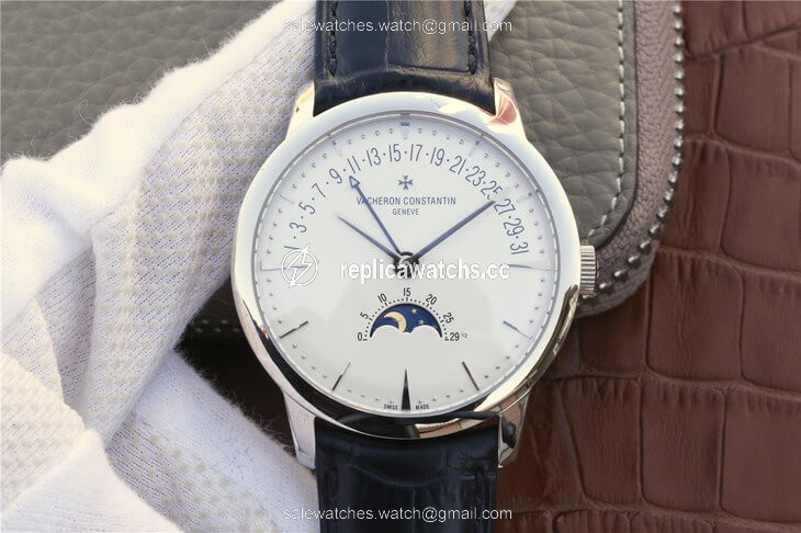 Replica Vacheron Constantin Patrimony 4010U/000G-B330 GS Factory 18K White Gold Replica Vacheron Constantin Patrimony 4010U/000G-B330 GS Factory 18K White Gold