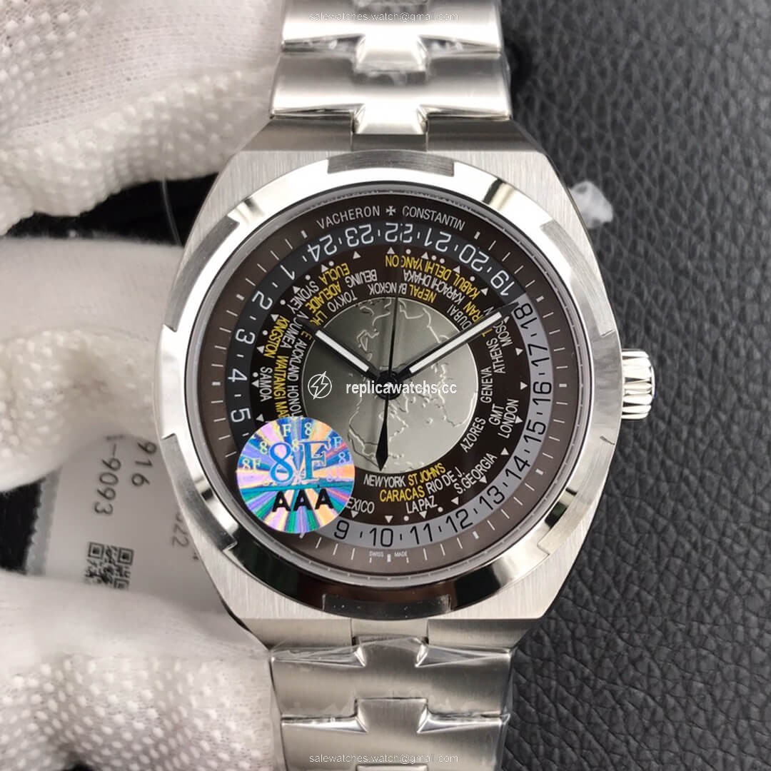 Replica Vacheron Constantin Overseas 7700V/110A-B176 World Time 8F Factory Brown Dial Replica Vacheron Constantin Overseas 7700V/110A-B176 World Time 8F Factory Brown Dial