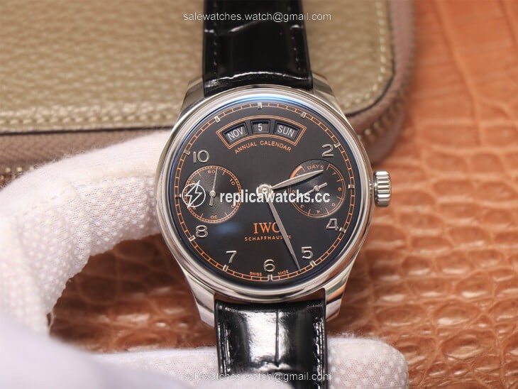 Replica IWC Portugieser Pisa Version YL Factory Black Dial Replica IWC Portugieser Pisa Version YL Factory Black Dial