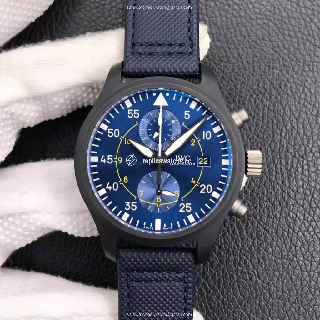 Replica IWC Pilot Blue Angels IW389008 ZF Factory Ceramics Replica IWC Pilot Blue Angels IW389008 ZF Factory Ceramics