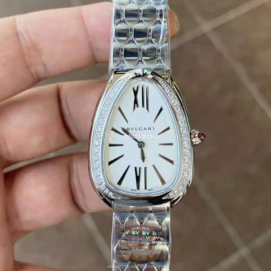 Replica Bvlgari Serpenti B20173245911005 BV Factory White Dial Replica Bvlgari Serpenti B20173245911005 BV Factory White Dial