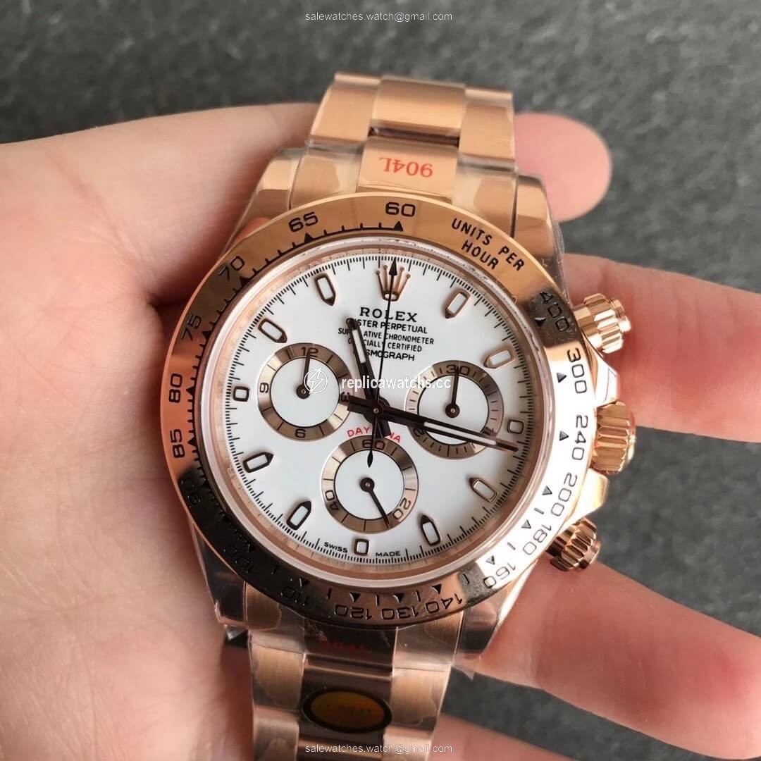 Replica Rolex Daytona m116505-0010 Noob Factory White Dial Replica Rolex Daytona m116505-0010 Noob Factory White Dial