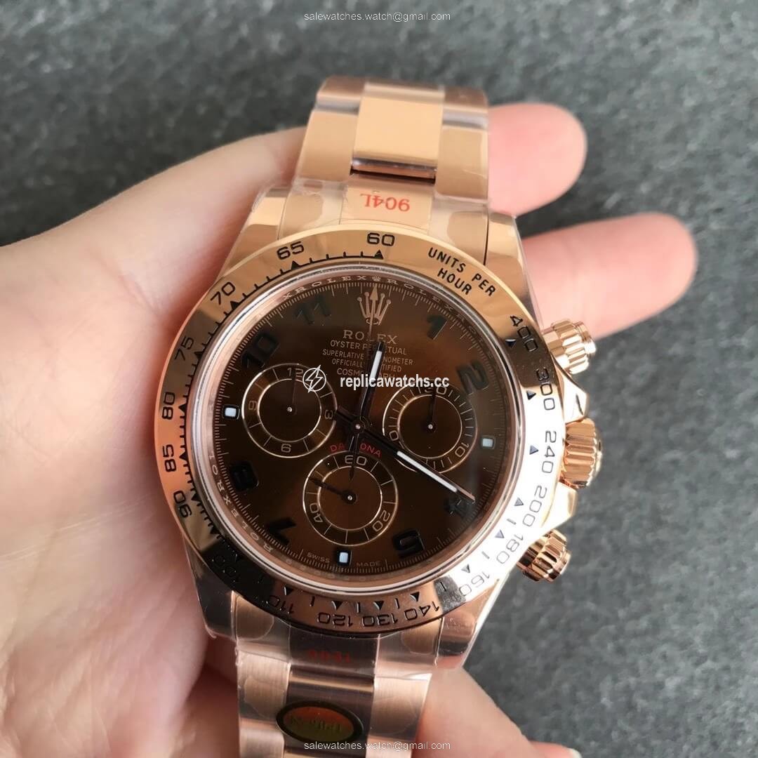 Replica Rolex Daytona m116505-0011 Noob Factory Brown Dial Replica Rolex Daytona m116505-0011 Noob Factory Brown Dial
