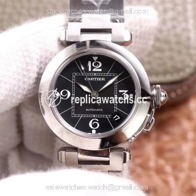Replica Cartier Pasha W31076M7 V9 Factory Black Dial Replica Cartier Pasha W31076M7 V9 Factory Black Dial