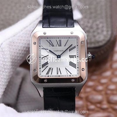Replica Cartier Santos Dumont W2SA0017 F1 Factory Silver Dial Replica Cartier Santos Dumont W2SA0017 F1 Factory Silver Dial