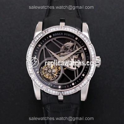 Replica Roger Dubuis Excalibur RDDBEX0393 JB Factory Hollow Tourbillon V3 Diamond Replica Roger Dubuis Excalibur RDDBEX0393 JB Factory Hollow Tourbillon V3 Diamond