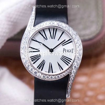 Replica Piaget Limelight Gala Quartz Watch G0A42150 ZF Factory White Gold Diamond Replica Piaget Limelight Gala Quartz Watch G0A42150 ZF Factory White Gold Diamond