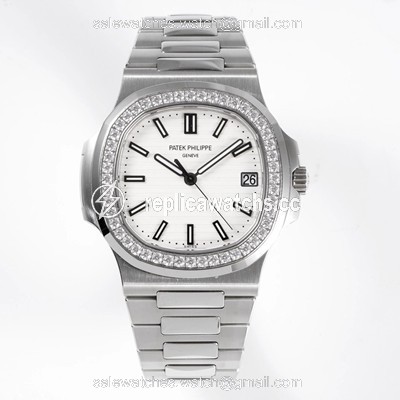 Replica Patek Philippe Nautilus 5713/1G-010 PPF Factory V4 White Dial Replica Patek Philippe Nautilus 5713/1G-010 PPF Factory V4 White Dial