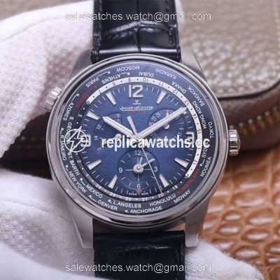 Replica Jaeger LeCoultre Polaris Geographic WT 904847Z ZF Factory Blue Black Gradient Dial Replica Jaeger LeCoultre Polaris Geographic WT 904847Z ZF Factory Blue Black Gradient Dial