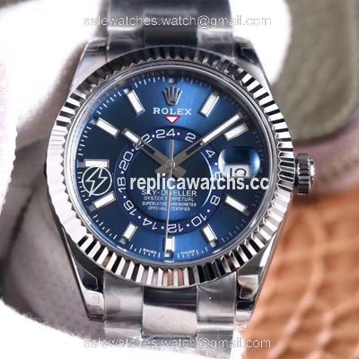 Replica Rolex Sky Dweller M326934-0003 Noob Factory Blue Dial Replica Rolex Sky Dweller M326934-0003 Noob Factory Blue Dial
