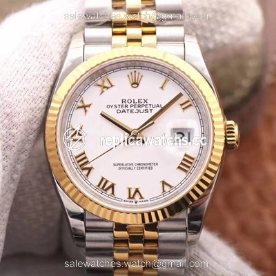 Replica Rolex Datejust M126233-0029 EW Factory White Dial Replica Rolex Datejust M126233-0029 EW Factory White Dial