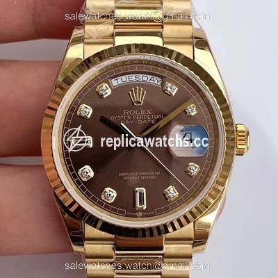 Replica Rolex Day-Date M128238-0022 Yellow Gold EW Factory Gray Dial Replica Rolex Day-Date M128238-0022 Yellow Gold EW Factory Gray Dial