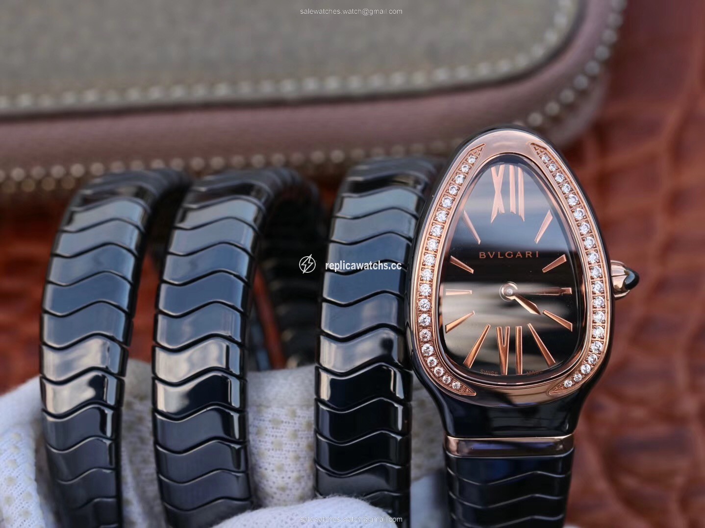 Replica Bvlgari Serpenti Spiga Watch 102885 BV Factory Replica Bvlgari Serpenti Spiga Watch 102885 BV Factory