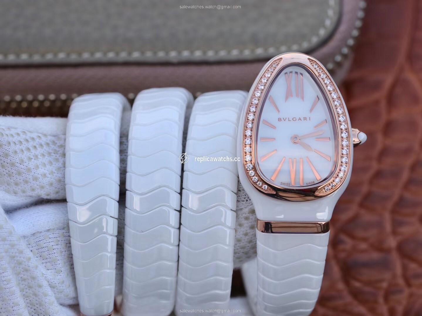 Replica Bvlgari Serpenti Spiga Watch 102886 BV Factory Replica Bvlgari Serpenti Spiga Watch 102886 BV Factory