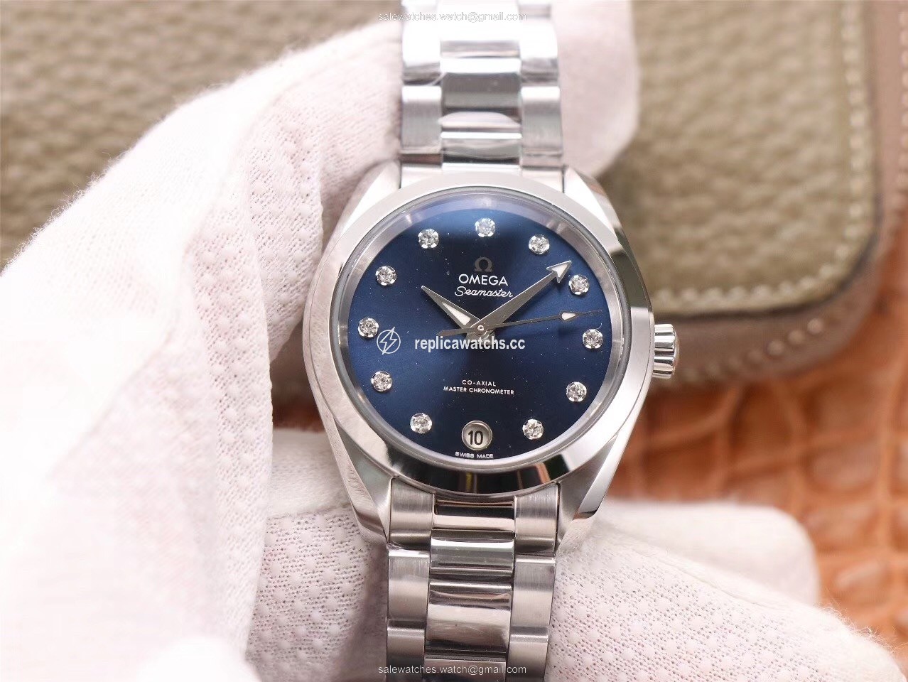 Replica VS Factory Replica Omega Seamaster 220.10.38.20.53.001 Aqua Terra 150M CO AXIAL Master Chronometer Ladies Watch Replica VS Factory Replica Omega Seamaster 220.10.38.20.53.001 Aqua Terra 150M CO AXIAL Master Chronometer Ladies Watch