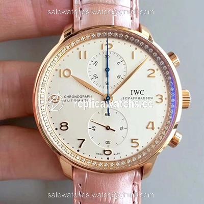 Replica IWC Portuguese Chronograph ZF Factory White Dial Replica IWC Portuguese Chronograph ZF Factory White Dial