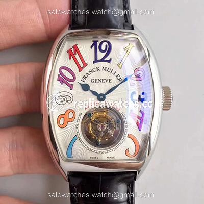 Replica Franck Muller Crazy Color Dreams Tourbillon 8880 White Dial Replica Franck Muller Crazy Color Dreams Tourbillon 8880 White Dial