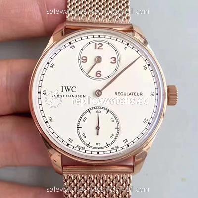 Replica IWC Portugieser Regulateur IW544402 YL Factory White Dial Replica IWC Portugieser Regulateur IW544402 YL Factory White Dial