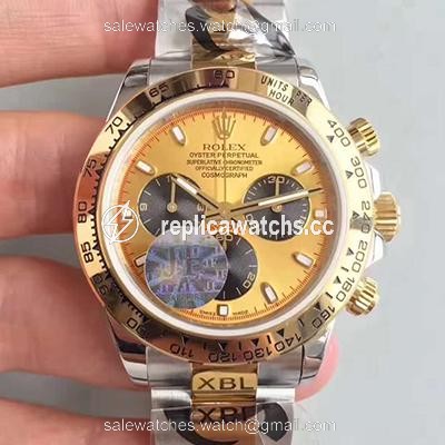 Replica Rolex Daytona Cosmograph 116503 JF Factory Yellow Gold Dial Replica Rolex Daytona Cosmograph 116503 JF Factory Yellow Gold Dial
