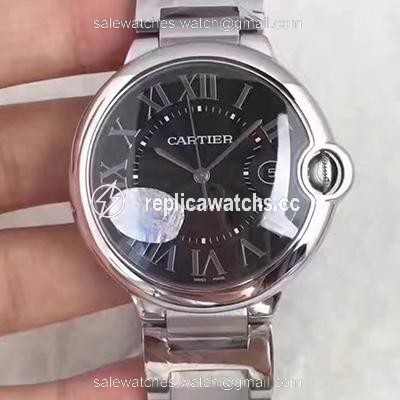 Replica Cartier Ballon Bleu 42MM W6920042 V6 Factory Black Dial Replica Cartier Ballon Bleu 42MM W6920042 V6 Factory Black Dial