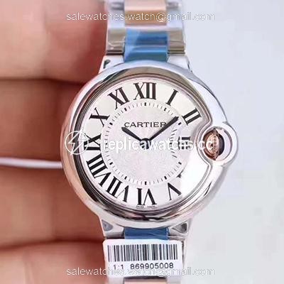 Replica Ballon Bleu De Cartier Ladies W6920033 36MM V6 Factory White Textured Dial Replica Ballon Bleu De Cartier Ladies W6920033 36MM V6 Factory White Textured Dial