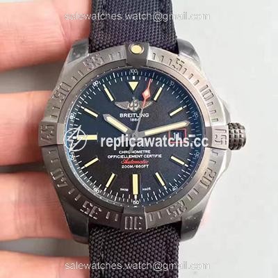 Replica Breitling Avenger Blackbird 44 V1731110/BD74/109W/M20BASA.1 GF Factory Black Dial Replica Breitling Avenger Blackbird 44 V1731110/BD74/109W/M20BASA.1 GF Factory Black Dial