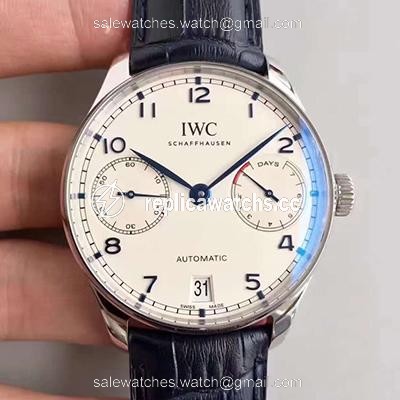 Replica IWC Portugieser IW500705 ZF Factory V4 White Dial and Blue Markers Replica IWC Portugieser IW500705 ZF Factory V4 White Dial and Blue Markers