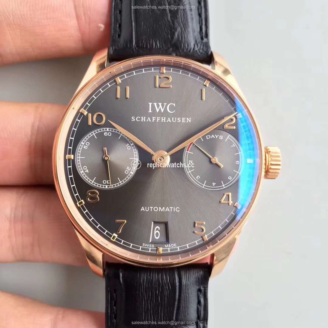 Replica IWC Portugieser IW500702 ZF Factory Gray Ardoise Dial Replica IWC Portugieser IW500702 ZF Factory Gray Ardoise Dial