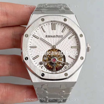 Replica Audemars Piguet Royal Oak Tourbillon Extra Thin 26522 White Dial R8 Factory Replica Audemars Piguet Royal Oak Tourbillon Extra Thin 26522 White Dial R8 Factory
