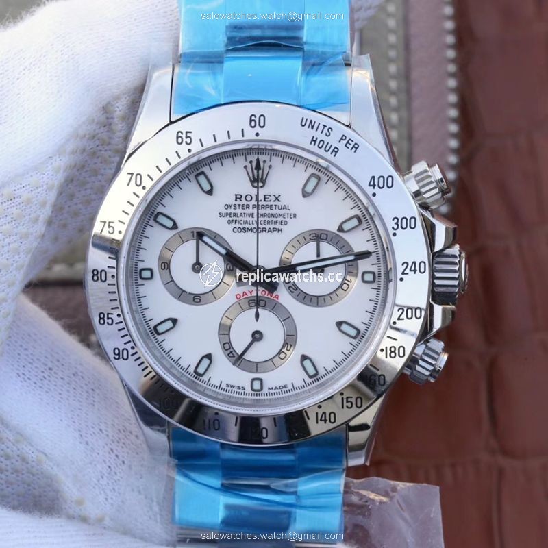 Replica Rolex Daytona Cosmograph 116520 Noob Factory White Dial Replica Rolex Daytona Cosmograph 116520 Noob Factory White Dial